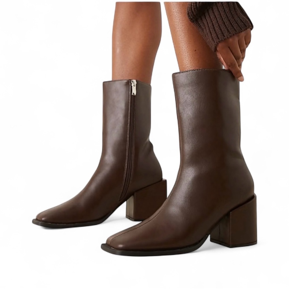 Bruno Valenti | Brown Leather Ankle Boots
